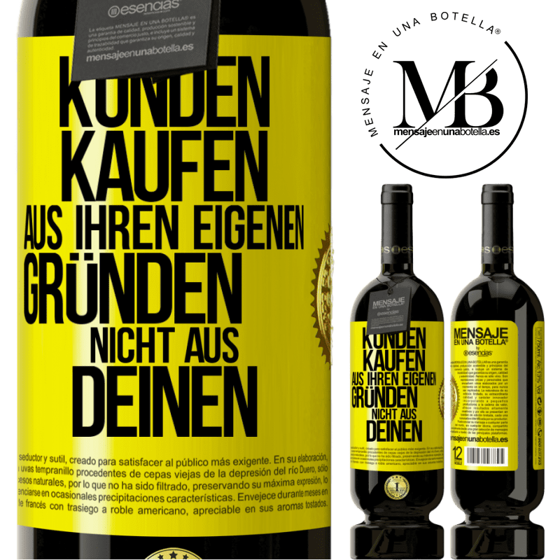 49,95 € Kostenloser Versand | Rotwein Premium Ausgabe MBS® Reserve Kunden kaufen aus ihren eigenen Gründen, nicht aus Deinen Gelbes Etikett. Anpassbares Etikett Reserve 12 Monate Ernte 2014 Tempranillo