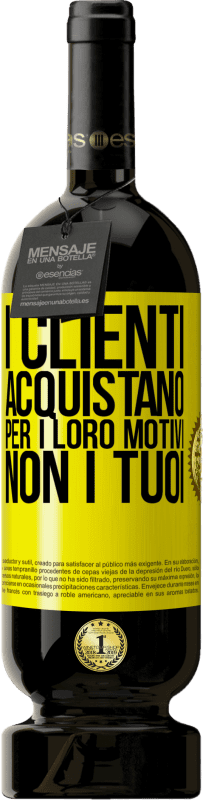 49,95 € Spedizione Gratuita | Vino rosso Edizione Premium MBS® Riserva I clienti acquistano per i loro motivi, non i tuoi Etichetta Gialla. Etichetta personalizzabile Riserva 12 Mesi Raccogliere 2013 Tempranillo