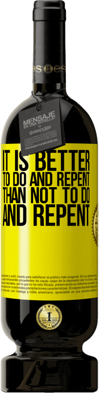 «It is better to do and repent, than not to do and repent» Premium Edition MBS® Reserve