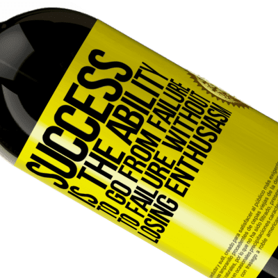 Unique & Personal Expressions. «Success is the ability to go from failure to failure without losing enthusiasm» Premium Edition MBS® Reserve