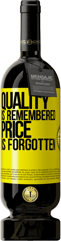 «Quality is remembered, price is forgotten» Premium Edition MBS® Reserve