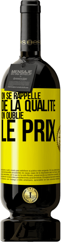 49,95 € Envoi gratuit | Vin rouge Édition Premium MBS® Réserve On se rappelle de la qualité, on oublie le prix Étiquette Jaune. Étiquette personnalisable Réserve 12 Mois Récolte 2016 Tempranillo