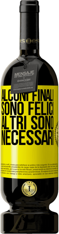 49,95 € | Vino rosso Edizione Premium MBS® Riserva Alcuni finali sono felici. Altri sono necessari Etichetta Gialla. Etichetta personalizzabile Riserva 12 Mesi Raccogliere 2016 Tempranillo