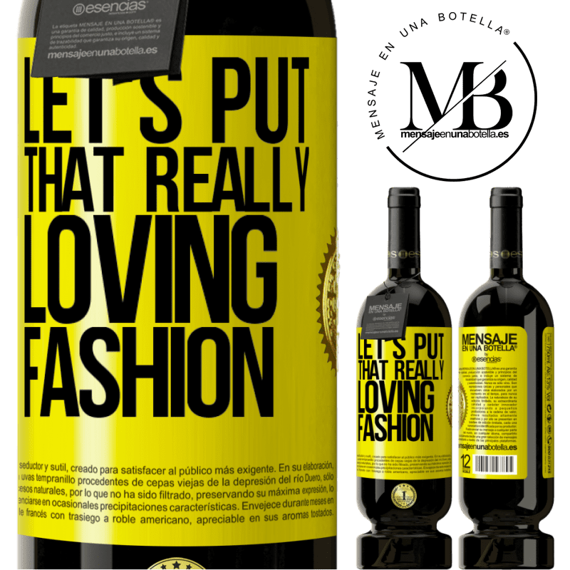 29,95 € Free Shipping | Red Wine Premium Edition MBS® Reserva Let's put that really loving fashion Yellow Label. Customizable label Reserva 12 Months Harvest 2014 Tempranillo