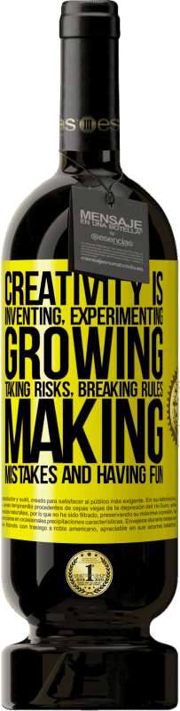 «创造力是发明，试验，成长，冒险，打破规则，犯错误和获得乐趣» 高级版 MBS® 预订