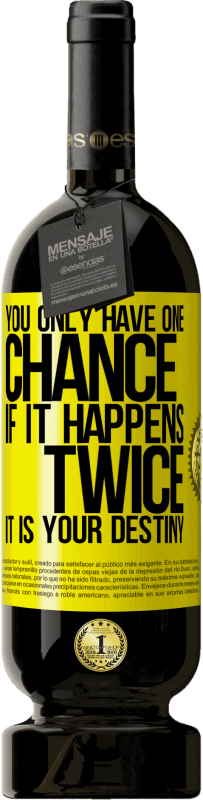 «У вас есть только один шанс. Если это случится дважды, это ваша судьба» Premium Edition MBS® Бронировать