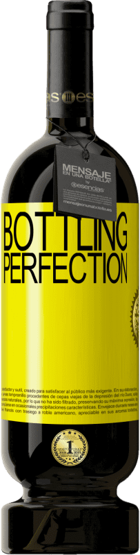 39,95 € 送料無料 | 赤ワイン プレミアム版 MBS® Reserva Bottling perfection 黄色のラベル. カスタマイズ可能なラベル Reserva 12 月 収穫 2014 Tempranillo