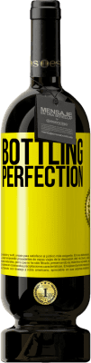 Бесплатная доставка | Красное вино Premium Edition MBS® Бронировать Bottling perfection Желтая этикетка. Настраиваемая этикетка Бронировать 12 Месяцы Урожай 2015 Tempranillo