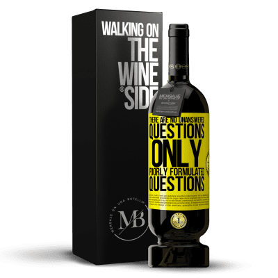 «There are no unanswered questions, only poorly formulated questions» Premium Edition MBS® Reserve