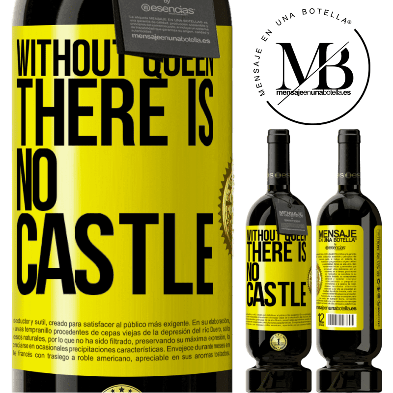 49,95 € Free Shipping | Red Wine Premium Edition MBS® Reserve Without queen, there is no castle Yellow Label. Customizable label Reserve 12 Months Harvest 2015 Tempranillo