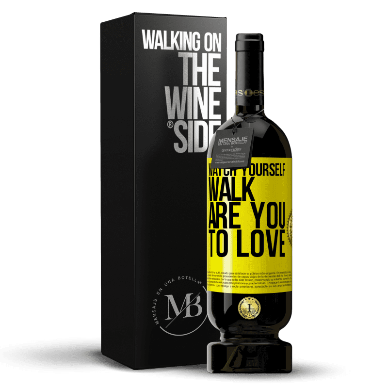39,95 € Free Shipping | Red Wine Premium Edition MBS® Reserva Watch yourself walk. Are you to love Yellow Label. Customizable label Reserva 12 Months Harvest 2015 Tempranillo
