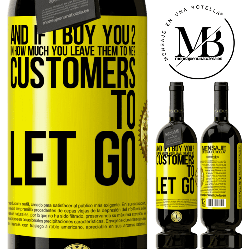 29,95 € Free Shipping | Red Wine Premium Edition MBS® Reserva and if I buy you 2 in how much you leave them to me? Customers to let go Yellow Label. Customizable label Reserva 12 Months Harvest 2014 Tempranillo
