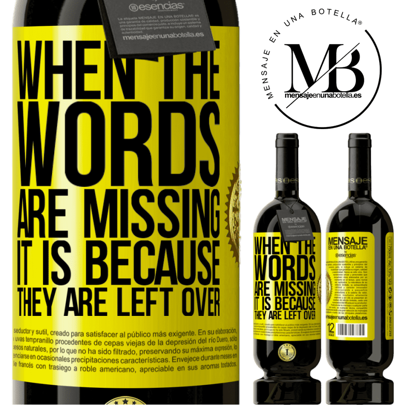 49,95 € Free Shipping | Red Wine Premium Edition MBS® Reserve When the words are missing, it is because they are left over Yellow Label. Customizable label Reserve 12 Months Harvest 2014 Tempranillo