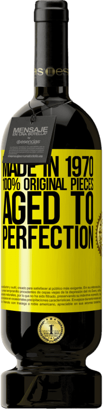 49,95 € 免费送货 | 红酒 高级版 MBS® 预订 1970年制造，百分百原创。Aged to perfection 黄色标签. 可自定义的标签 预订 12 个月 收成 2016 Tempranillo