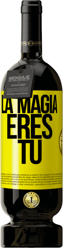 49,95 € | Vino Tinto Edición Premium MBS® Reserva La magia eres tú Etiqueta Amarilla. Etiqueta personalizable Reserva 12 Meses Cosecha 2016 Tempranillo