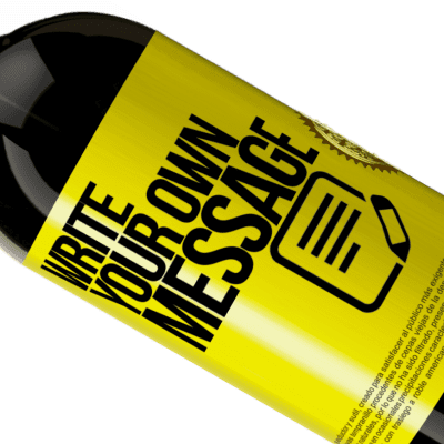 Customizable label MESSAGE IN A BOTTLE®