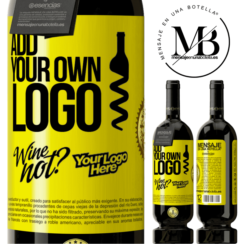 49,95 € Free Shipping | Red Wine Premium Edition MBS® Reserve Add your own logo Yellow Label. Customizable label Reserve 12 Months Harvest 2015 Tempranillo