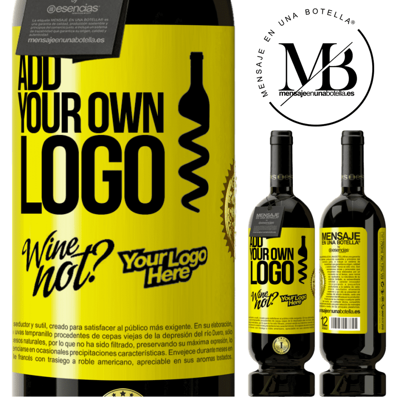 49,95 € Free Shipping | Red Wine Premium Edition MBS® Reserve Add your own logo Yellow Label. Customizable label Reserve 12 Months Harvest 2016 Tempranillo
