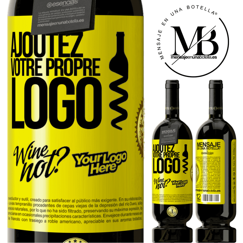 49,95 € Envoi gratuit | Vin rouge Édition Premium MBS® Réserve Ajoutez votre propre logo Étiquette Jaune. Étiquette personnalisable Réserve 12 Mois Récolte 2015 Tempranillo