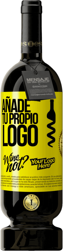 39,95 € | Vino Tinto Edición Premium MBS® Reserva Añade tu propio logo Etiqueta Amarilla. Etiqueta personalizable Reserva 12 Meses Cosecha 2015 Tempranillo