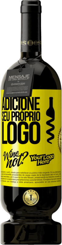 49,95 € | Vinho tinto Edição Premium MBS® Reserva Adicione seu próprio logo Etiqueta Amarela. Etiqueta personalizável Reserva 12 Meses Colheita 2016 Tempranillo