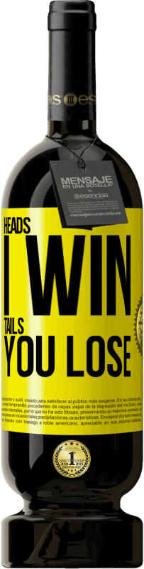 免费送货 | 红酒 高级版 MBS® 预订 我赢的头，你输的头 黄色标签. 可自定义的标签 预订 12 个月 收成 2016 Tempranillo
