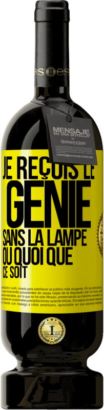 49,95 € Envoi gratuit | Vin rouge Édition Premium MBS® Réserve Je reçois le génie sans la lampe ou quoi que ce soit Étiquette Jaune. Étiquette personnalisable Réserve 12 Mois Récolte 2016 Tempranillo