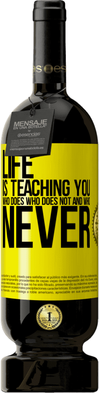 «Life is teaching you who does, who does not and who never» Premium Edition MBS® Reserve