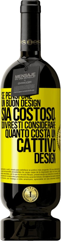 «Se pensi che un buon design sia costoso, dovresti considerare quanto costa un cattivo design» Edizione Premium MBS® Riserva