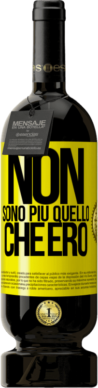 Spedizione Gratuita | Vino rosso Edizione Premium MBS® Riserva Non sono più quello che ero Etichetta Gialla. Etichetta personalizzabile Riserva 12 Mesi Raccogliere 2014 Tempranillo