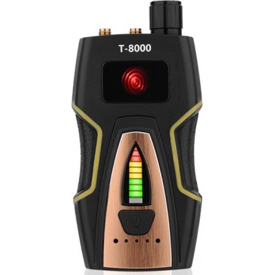 89,95 € Free Shipping | Signal Detectors Radio frequency anti-spy detector. Hidden camera detector. GSM listening function. Radar and Radio Scanner. Wireless signal find