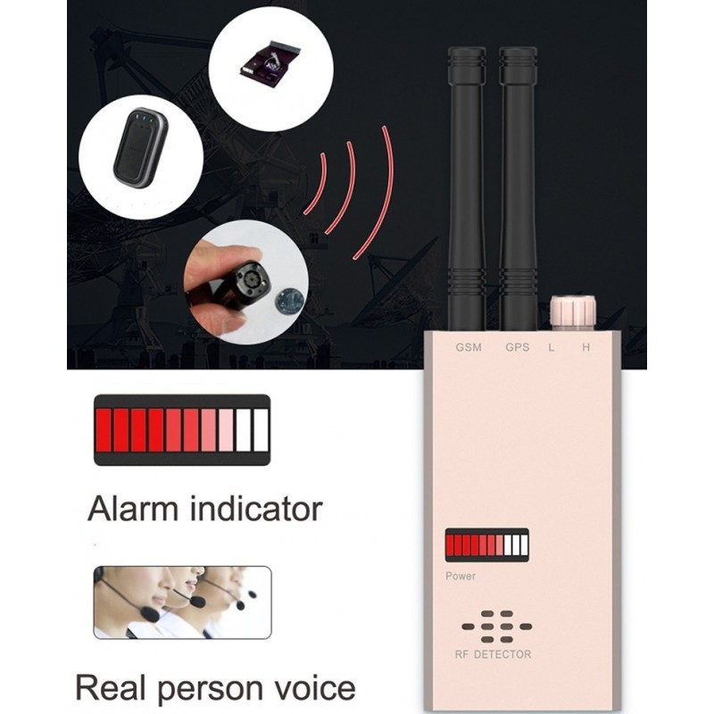 135,95 € Free Shipping | Signal Detectors Wireless anti-spy detector. GSM finder. Radio frequency detector. Micro wave detection. Alarm function