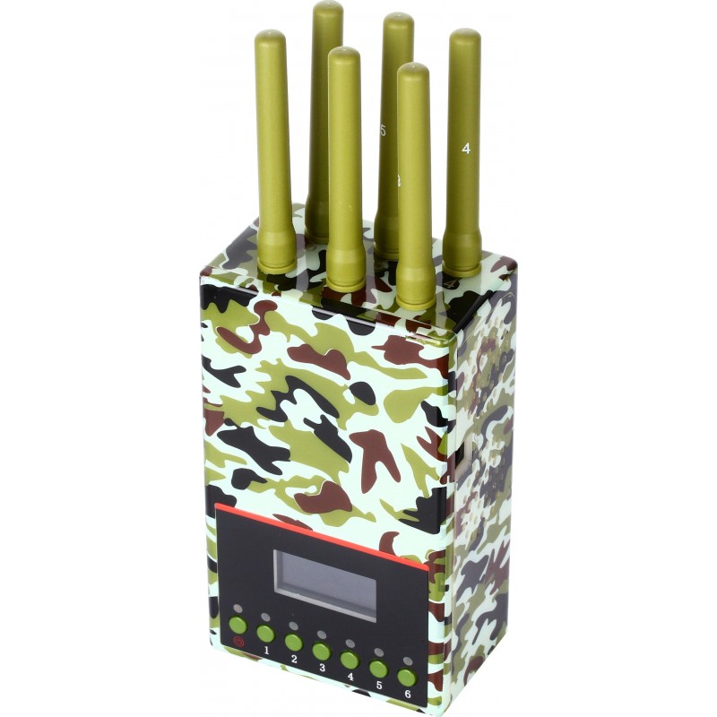 202,95 € Free Shipping | Cell Phone Jammers Army quality signal blocker Cell phone GSM