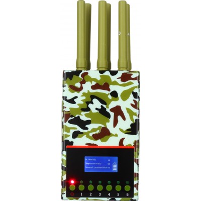 202,95 € Envoi gratuit | Bloqueurs de Téléphones Mobiles Bloqueur de signal portable de qualité armée Portable