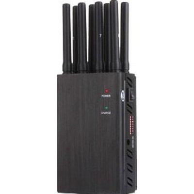 172,95 € Envío gratis | Bloqueadores de Teléfono Móvil 8 antenas. Bloqueador de señal portátil de alta potencia 3G Portable