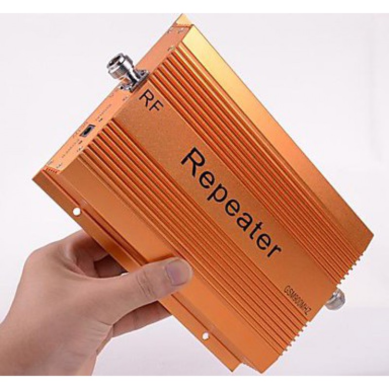 73,95 € Free Shipping | Signal Boosters 70dB High gain cell phone signal booster. Repeater and amplifier kit GSM 2000m2