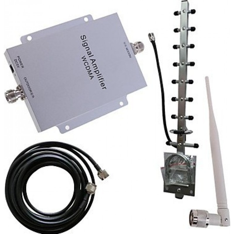 Signal Boosters Mobile phone signal booster. Repeater and antenna kit CDMA 500m2