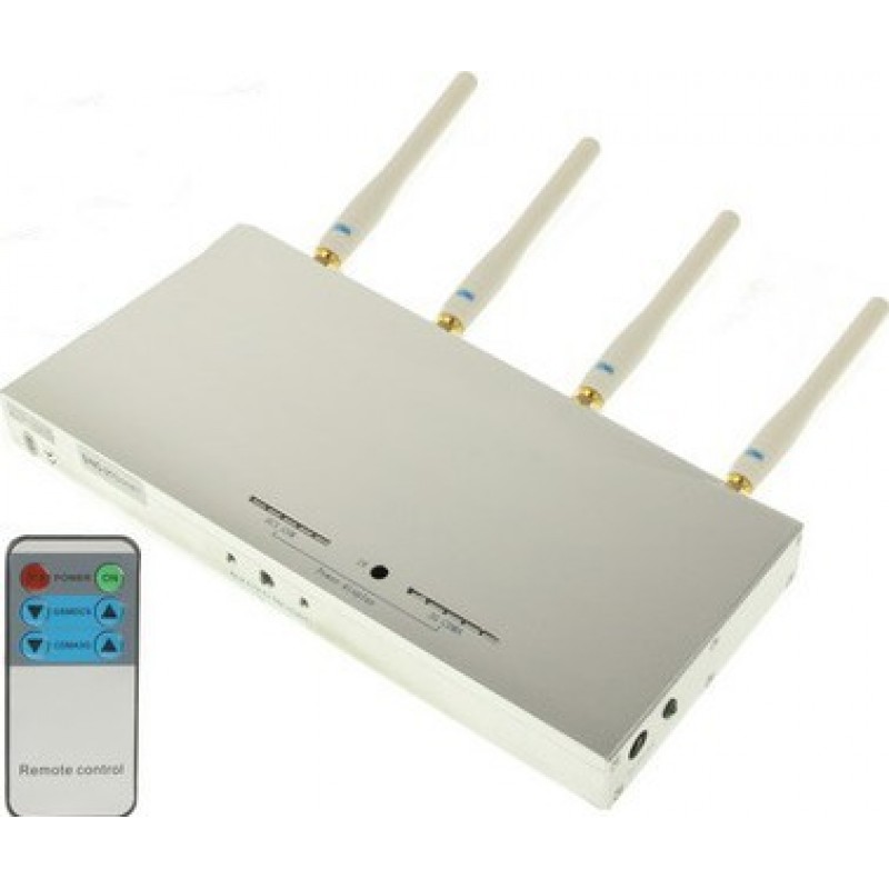 Bloqueadores de Teléfono Móvil Control remoto bloqueador de señal GSM 20m