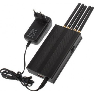 Portable signal blocker. Black color