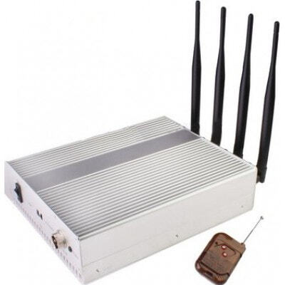 Bloqueadores de Celular Bloqueador de sinal de mesa ajustável e com controle remoto 3G Desktop