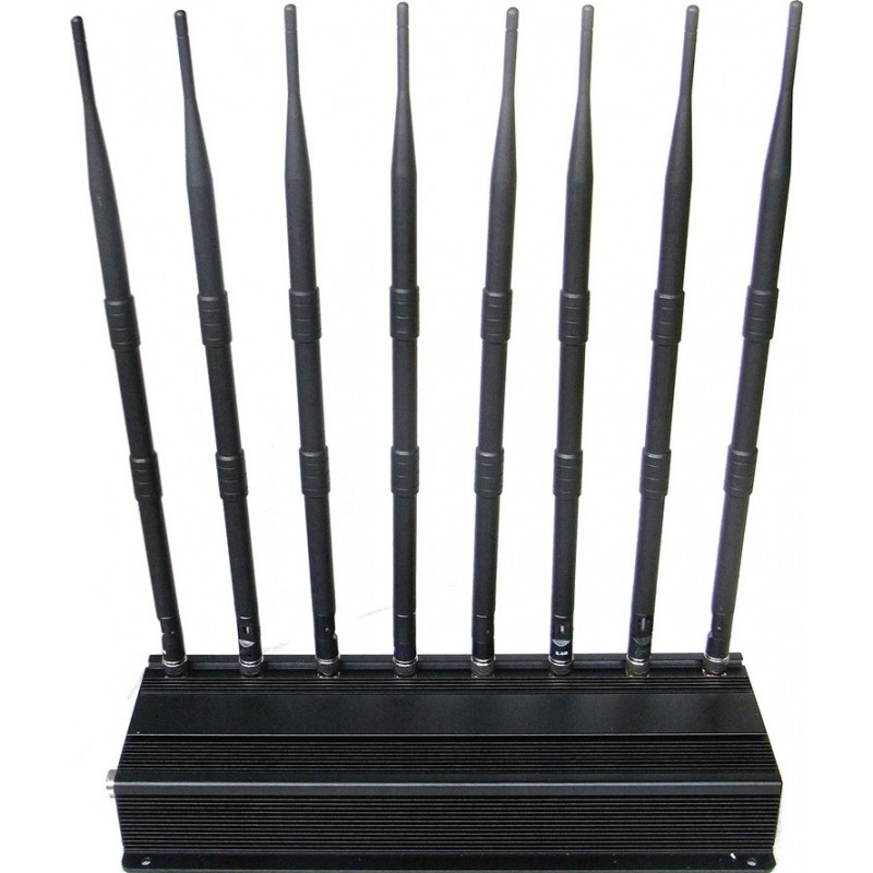 WiFi Jammers Desktop signal blocker. 8 Bands VHF Desktop