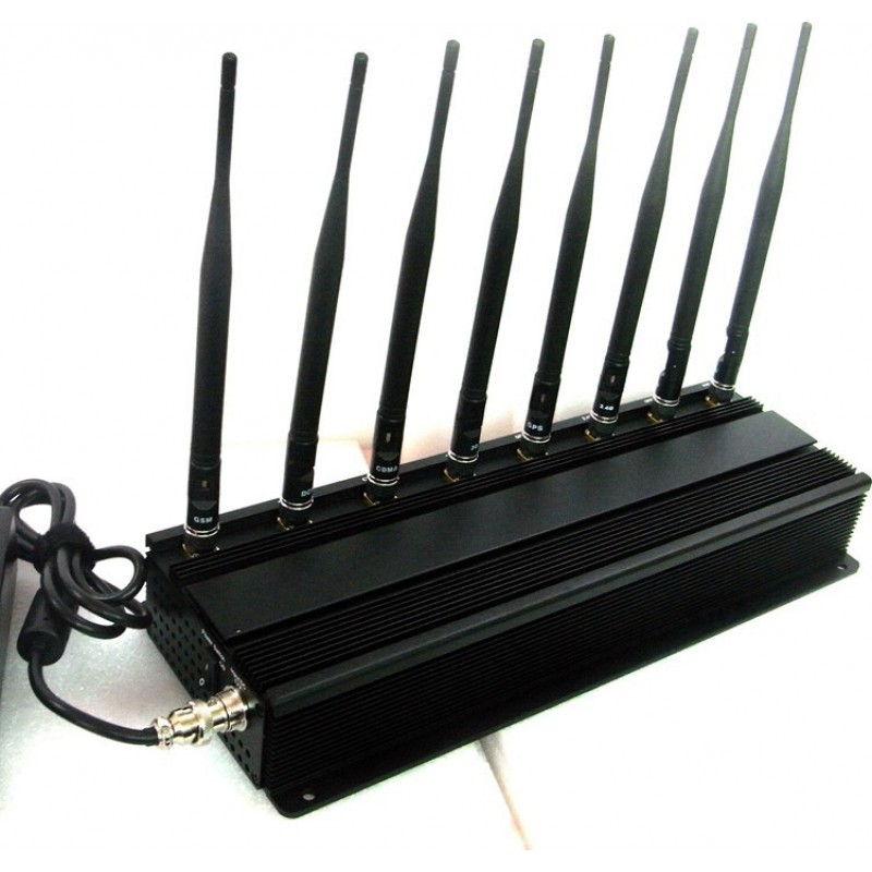 Bloqueurs de WiFi Bloqueur de signal de bureau. 8 groupes VHF Desktop
