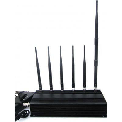 265,95 € Free Shipping | Cell Phone Jammers 6 Antennas signal blocker GSM
