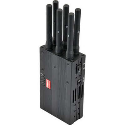 172,95 € Free Shipping | Cell Phone Jammers Portable signal blocker. 6 Bands 3G Portable