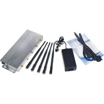 Cell Phone Jammers 5 bands. 10W signal blocker GSM