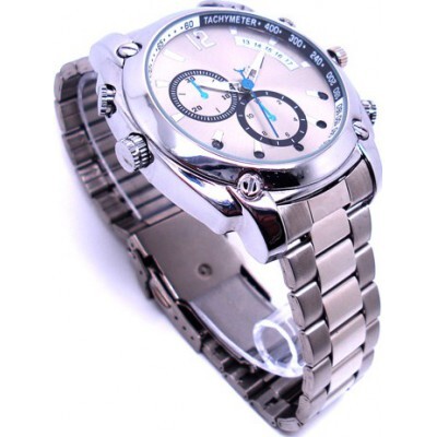 46,95 € Free Shipping | Watch Hidden Cameras Spy watch. Security surveillance device. Spy camera. Digital video recorder (DVR). IR Infrared night vision. Waterproof 8 Gb 1080P Full HD
