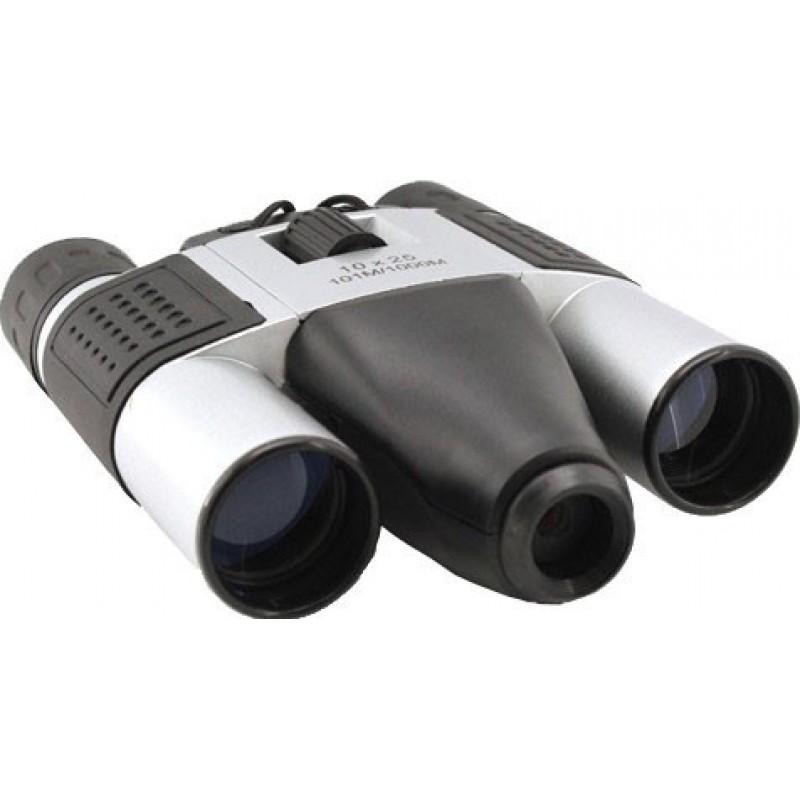 Gadgets Espion Caméra binoculaire numérique. Zoom 10x. 1,3 MP. Fente pour carte TF. Jumelles