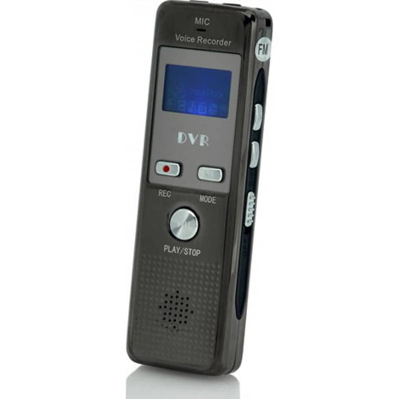 Signal Detectors Digital audio recorder. Voice activation. Phone recording. FM radio 4 Gb