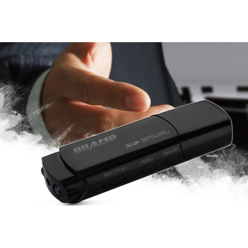 45,95 € Spedizione Gratuita | USB Drives Spia Mini telecamera nascosta con chiavetta USB. Videoregistratore digitale (DVR). Visione notturna IR 1080P Full HD