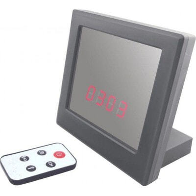 Home security camera. Mirror clock spy hidden camera. Pinhole CMOS Camera. Digital video recorder (DVR). HD Camera 1080P Full HD